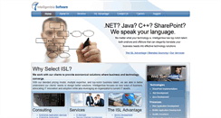 Desktop Screenshot of intelligentsiasoftware.com